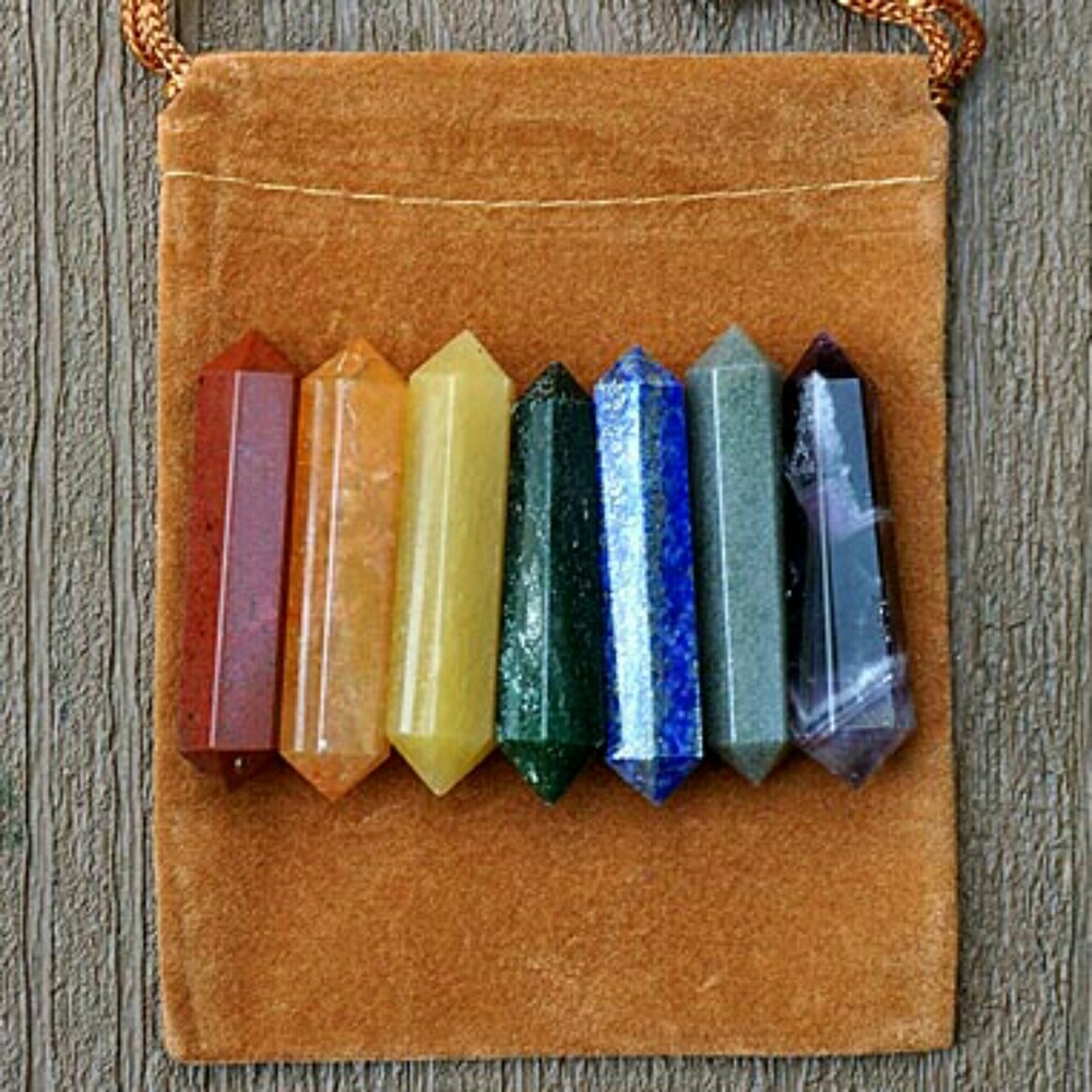 Set of 7 Chakra Wands